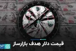 قیمت دلار هدف بازارساز