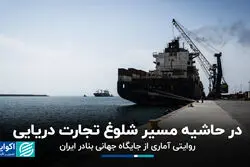 در حاشیه مسیر شلوغ تجارت دریایی