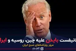 مانیفست بایدن علیه چین، روسیه و ایران