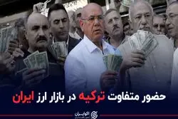 حضور متفاوت ترکیه در بازار ارز ایران