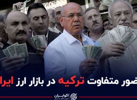 حضور متفاوت ترکیه در بازار ارز ایران