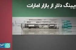 دوپینگ دلار از بازار امارات