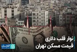 نوار قلب دلاری قیمت مسکن تهران