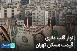 نوار قلب دلاری قیمت مسکن تهران