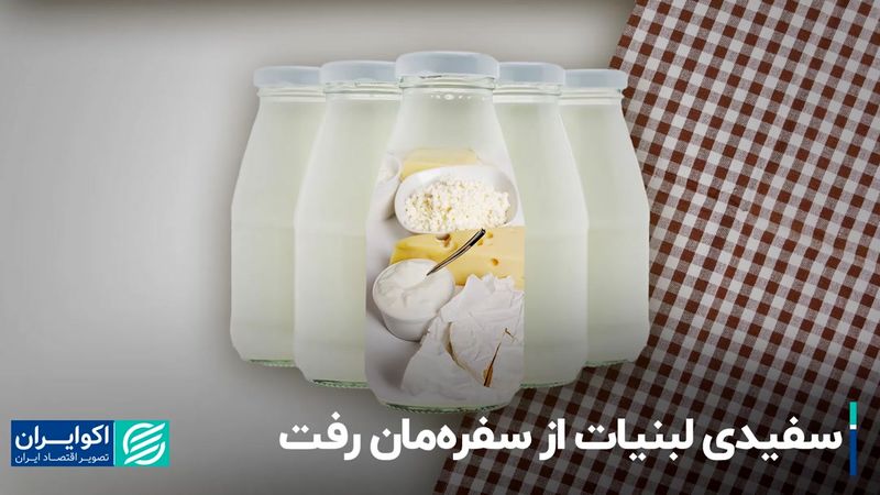 سفیدی لبنیات از سفره‌مان رفت