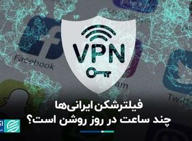 فیلترشکن ایرانی‌ها چند ساعت در روز روشن است؟