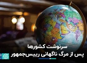 سرنوشت کشورها پس از مرگ­ ناگهانی رییس جمهور