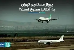 پرواز مستقیم تهران به آنتالیا ممنوع است؟