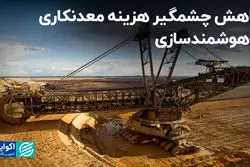 کاهش چشمگیر هزینه معدنکاری با هوشمندسازی