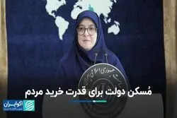 دولت تورم بالا را تایید کرد؛ خبر خانم سخنگو درباره مُسکن دولت پزشکیان برای معیشت مردم
