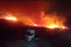 حمله پهپادهای آمریکایی به کاروان کامیون‌ها در مرز سوریه