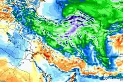 ورود موج‌های جدید بارش‌ پاییزی به کشور در هفته جاری/ دما کاهش می‌یابد