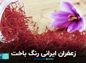 زعفران ایرانی رنگ باخت