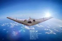 آزمایش پهپاد شاهد در انظار عمومی/ شاهد 161 سپاه را از نزدیک ببینید