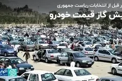 وضعیت قیمت‌ها در بازار خودرو: یک نیش‌گاز در هفته منتهی به انتخابات 
