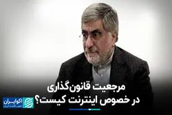 مرجعیت قانونگذاری در خصوص اینترنت کیست؟