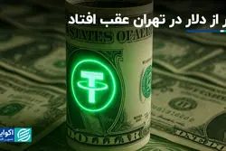 تتر از دلار در تهران عقب افتاد