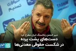 دست‌های پشت پرده در شکست حقوقی معدنی‌ها