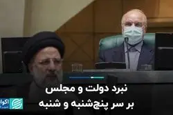 نبرد دولت و مجلس بر سر پنج‌شنبه و شنبه