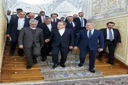 اولین سفر یک وزیر خارجه به تهران بعد از گذشت 5 ماه از جنگ / «فیدان» ترکیه در تالار آئینه 