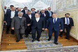 اولین سفر یک وزیر خارجه به تهران بعد از گذشت 5 ماه از جنگ / «فیدان» ترکیه در تالار آئینه 