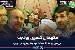 متهمان کسری بودجه