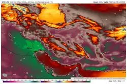 هفته‌ای بسیار گرم در پیش داریم/ دمای برخی مناطق به بالای 50 درجه می‌رسد!