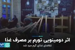 اثر دومینویی تورم بر مصرف غذا