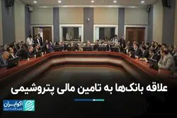 علاقه بانک ها به تامین مالی پتروشیمی 
