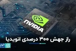 راز جهش ۳۰۰ درصدی انویدیا