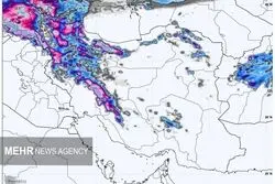  هواشناسی هشدار داد؛ تداوم سامانه بارشی سنگین در اغلب نقاط کشور تا چهارشنبه
