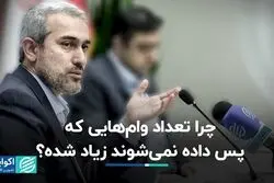 چرا تعداد وام‌هایی که پس داده نمی‌شوند زیاد شده؟