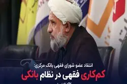 کم کاری فقهی در نظام بانکی