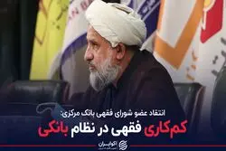 کم کاری فقهی در نظام بانکی