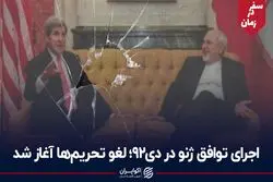 سفر در زمان / اجرای توافق ژنو در دی 92؛ لغو تحریم‌ها آغاز شد