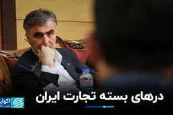 درهای بسته تجارت ایران 