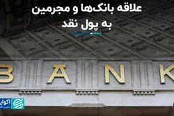 علاقه بانک‌ها و مجرمین به پول نقد