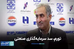 تورم، سد سرمایه‌گذاری صنعتی