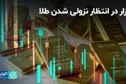 بازار در انتظار نزولی شدن طلا