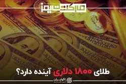 طلای 1800 دلاری آینده دارد؟