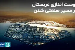 پوست اندازی عربستان در مسیر صنعتی شدن