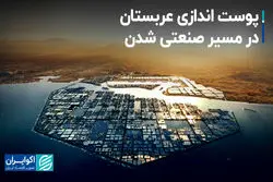 پوست اندازی عربستان در مسیر صنعتی شدن