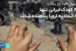 ۱۱۰ کودک ایرانی تنها به اتحادیه اروپا پناهنده شدند