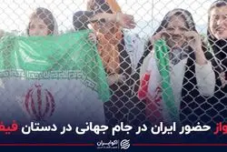 جواز حضور ایران در جام جهانی در دست فیفا