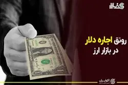 رونق اجاره دلار در بازار ارز