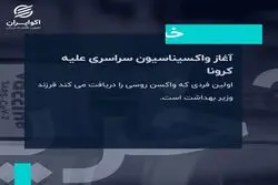 آغاز واکسیناسیون سراسری علیه کرونا