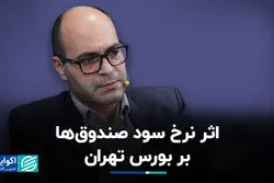 اثر نرخ سود صندوق‌ها بر بورس تهران