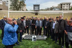 با دستور شهردار تهران؛ فرامرز ظلی در قطعه نام‌آوران آرام می‌گیرد

