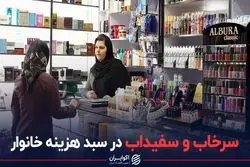 سرخاب و سفیداب در سبد هزینه خانوار 