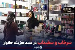سرخاب و سفیداب در سبد هزینه خانوار 
